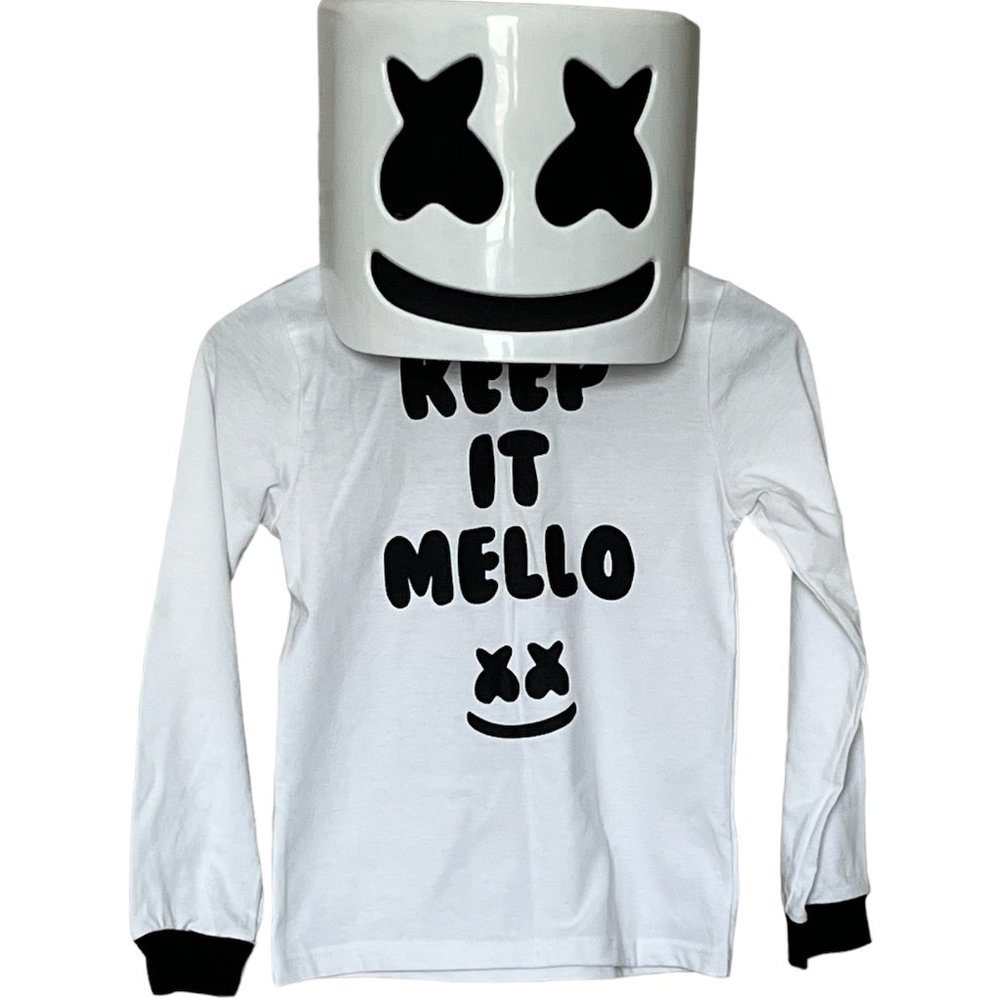 Marshmallow shirt and Mask Halloween costume